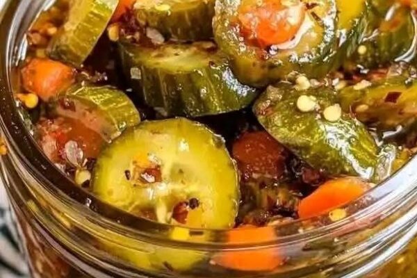 Sweet & Spicy Pickled Cucumbers: The Perfect Homemade Snack